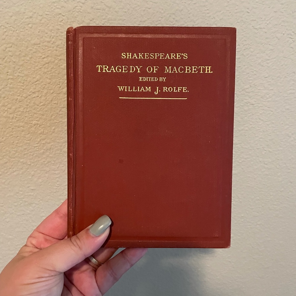 COPY - 1877 Edit of Shakespeare’s Macbeth
